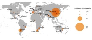 Location of parks studied