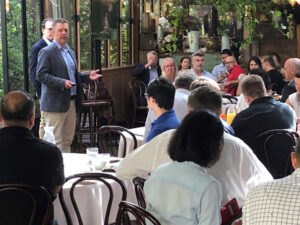 Dr Anthony Kachenko address delegates at the Sustainability Summit