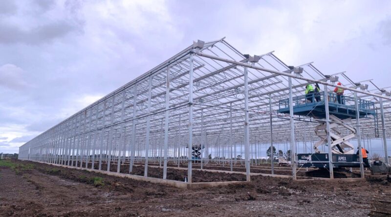 The new facility will be the most advanced and largest greenhouse in the Southern Hemisphere.