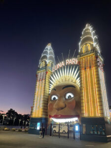 Sydney’s iconic Luna Park (Image: Evan Mueller)