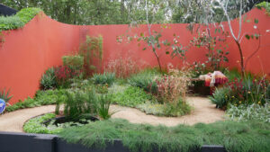 Achievable Gardens People’s Choice Award ‘Balance by Nature’ by Gina Robertson, Melbourne Polytechnic at Melbourne international Flower & Garden Show 2022 (Image: Karen Smith)