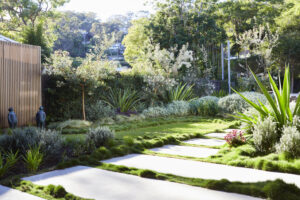 A layered garden providing interest from the street (Image: TLA)