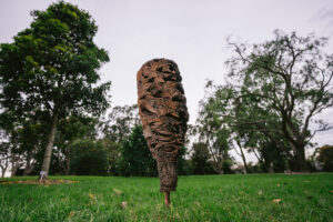 Banksia by Deborah Redwood, winner of the 2023 Wollongong Acquisitive Sculpture Award (Image: Wollongong City Council)