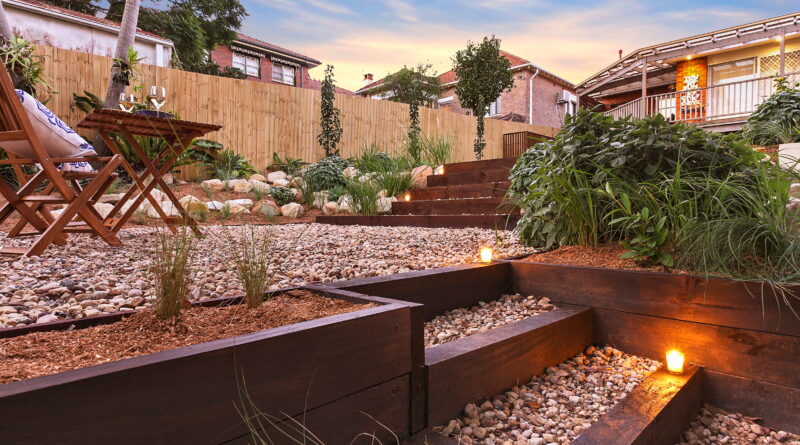 Landscape construction requires many skills (Image: Rich Earth Landscape Gardens)