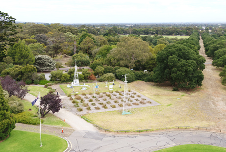 The University of Adelaide's Waite Arboretum provides an invaluable resource to better understand which trees can survive in Adelaide's changing climate as the trees planted there are not watered after establishment (Image: The University of Adelaide)