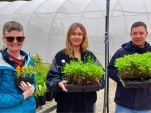 Face-to-face students in horticulture benefit from improved online training resources (Image: Dan Austin)