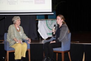 Jane Edmanson and Zoe Williams discuss Zoe’s experience as a Global Footprints Scholar