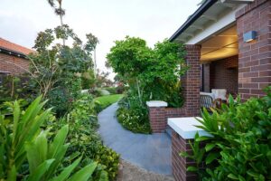 A welcoming walkway (image supplied by Nick Bowers)