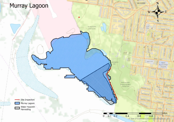 Location Map of the Murray Lagoon Project site