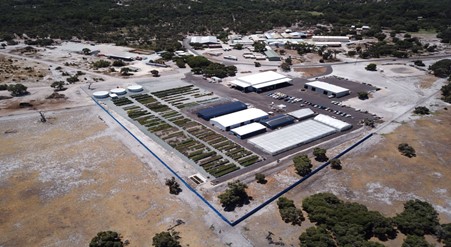 Drone image of the new nursery