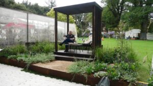 Natallie Back’s 'The Sustainable Sanctuary' was built from the grant awarded to her from Open Gardens Victoria (images supplied by Karen Smith)