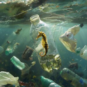 The impact of plastic on marine life (Image: cloud_purple, Pixabay)