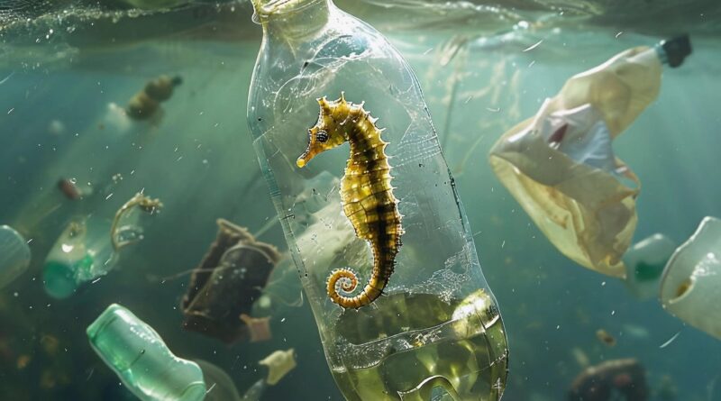 The impact of plastic on marine life (Image: cloud_purple, Pixabay)