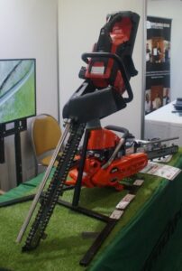 The Geotrencher tool saves labour and effort making it ideal where large machinery is not suited (images supplied by John Fitzsimmons)