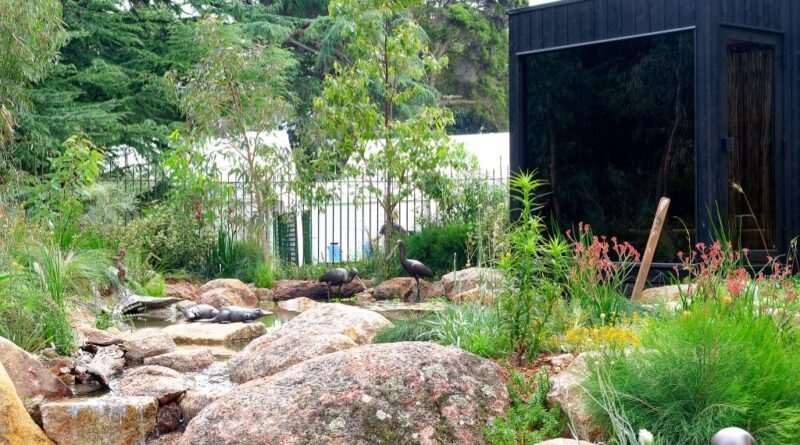 ‘Between Moments’, designed and constructed by Ben Hutchinson Landscapes (Image: Ludovic Vilbert, Inwardout Studio)