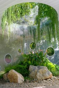 ‘Room to Breathe’, designed by Riley Field and Marie-Claire Geach from Lone Pine Landscapes (Image: Ludovic Vilbert, Inwardout Studio)