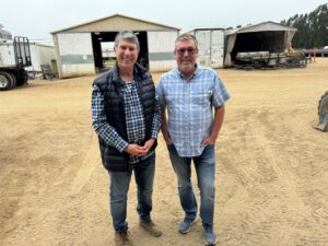 Kim Syrus (L) and Bill DeVor (R), Owner Greenheart Farms
