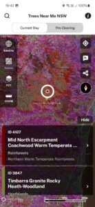 The Tree Near Me NSW app is a useful tool for choosing native vegetation for a specific location ranging from groundcover to trees