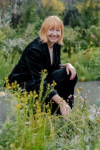 Jac Semmler, founder of horticultural and planting design studio Super Bloom (Image: Sarah Pannell)