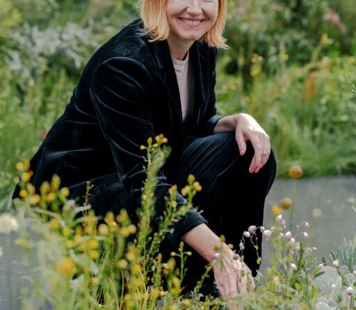 Jac Semmler, founder of horticultural and planting design studio Super Bloom (Image: Sarah Pannell)