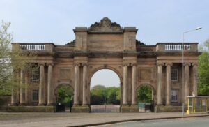 The Grand Entrance to Birkenhead Park (Image: Phil Nash via Wikimedia Commons, CC BY-SA 4.0)