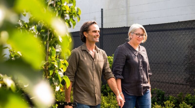 Celeste Cook undertaking a nursery walkthrough as part of the GrowConnex extension program (Image: Greenlife Industry Australia)