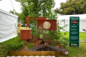 ‘Tsuchikabe’ designed by Hayato Shimomura (Image: Melbourne International Flower and Garden Show)