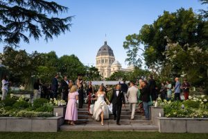 The ‘Wedding Garden’ (Image: Melbourne International Flower and Garden Show)
